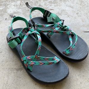 Chaco Sandals Green/Purple/Orange